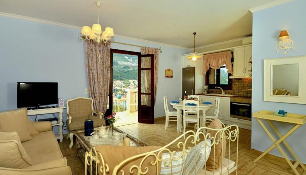 Adastra Ithaca Luxury Suites Βαθύ Δωμάτιο φωτογραφία